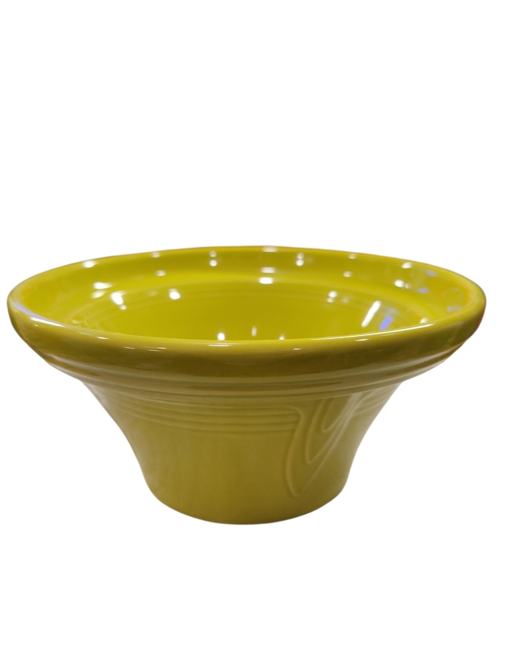 Fiesta® Lemongrass Hostess Bowl Fiestaware HLC USA Serving Bowl Bright Green